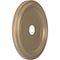 Ekena Millwork PVC Medallion (Canopies up to 13 1/2"), 22"OD x 3 1/2"ID x 1 1/2"P, Metallic Champagne Mist CMP22TRECE - alternate 2